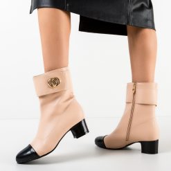 Botine dama Isobel Bej 2