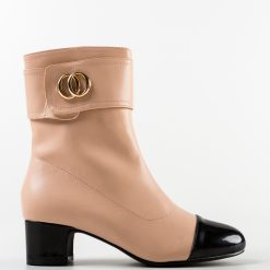 Botine dama Isobel Bej 4