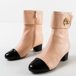 Botine dama Isobel Bej 5