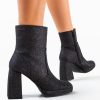 Botine dama Jazzo Negre-Botine-Botine