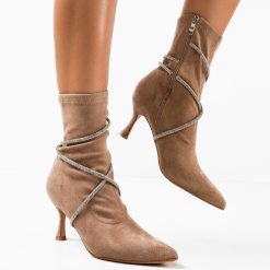 Botine dama Naomi Bej 3