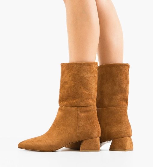 Botine dama Reana Camel-Botine-Botine