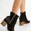 Botine dama cu toc Laroya negre-Botine cu toc-Botine cu toc