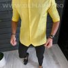 Camasa barbati galbena slim fit B1318   i5-4.3-Camasi barbati