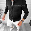 Camasa barbati neagra slim fit B7805 O2-4.2-Camasi barbati