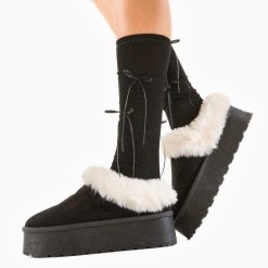 Cizme tip Ug Aary Negre 2 2