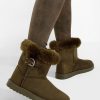 Cizme tip ugg verzi Cherina-Cizme tip UGG-Cizme tip UGG