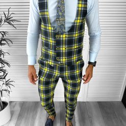 Compleu barbati Vesta + Pantaloni 12818  i17-3.2-Costume barbati > Compleuri barbati