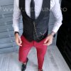 Compleu barbati Vesta + Pantaloni B1777-Costume barbati > Compleuri barbati