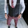 Compleu barbati  Vesta + Pantaloni B1802-Costume barbati > Compleuri barbati