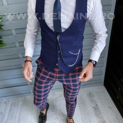 Compleu barbati  Vesta + Pantaloni B1829-Costume barbati > Compleuri barbati