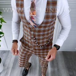Compleu barbati  Vesta + Pantaloni B4126 Y2-1-Costume barbati > Compleuri barbati