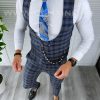 Compleu barbati  Vesta + Pantaloni B4163 50-1-Costume barbati > Compleuri barbati