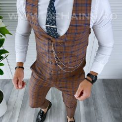 Compleu barbati  Vesta + Pantaloni B4207 6-6.3-Costume barbati > Compleuri barbati