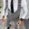 Compleu barbati  Vesta + Pantaloni B5544 20-3-Costume barbati > Compleuri barbati
