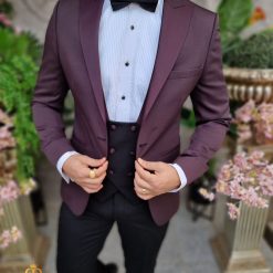 Costum ceremonie visiniunegru set 4 piese pentru NASMIREARTISTI C4390 2