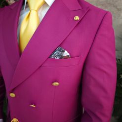 Costum movlila Sacou si Pantalon 80 lana C4986 3