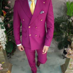 Costum movlila Sacou si Pantalon 80 lana C4986 6