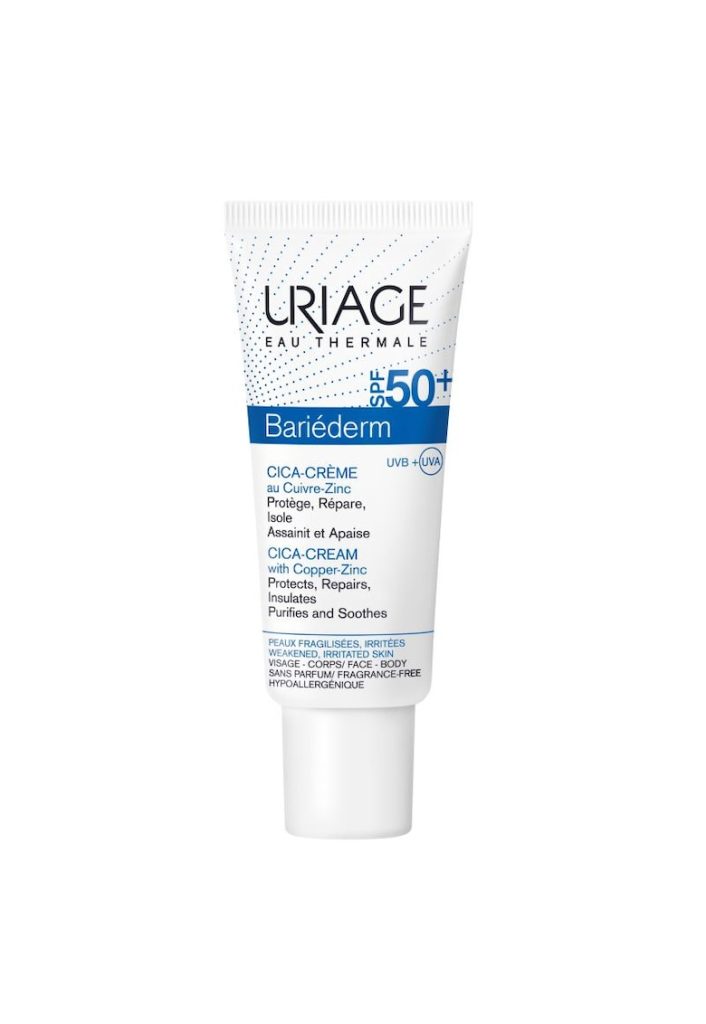 Crema reparatoare cu cupru si zinc SPF 50+ Bariederm Cica  40 ml-FEMEI-