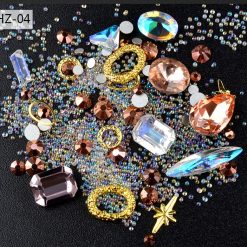 Cristale model mix ABK-4 - ABK-4 - Everin.ro-NAIL ART ❤️