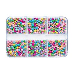 Decoratiune Bubble Nail Art LUXORISE Rainbow Bubbles 2