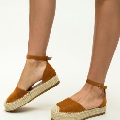 Espadrile Arissa Camel-Casual-Espadrile dama