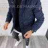 Geaca barbati groasa bleumarin 3522 D1-3-Geci barbati > Geci iarna