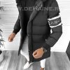 Geaca barbati groasa neagra de iarna cu defect def9020  +-Geci barbati > Geci iarna