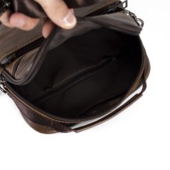 Geanta barbati Eduard GT958 piele naturala model maro 6