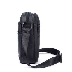 Geanta de umar pentru barbati Mateo GT1819 piele naturala negru 3