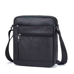 Geanta de umar pentru barbati Mateo GT1819 piele naturala negru 4