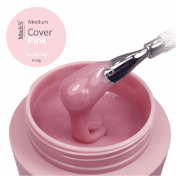 Gel Constructie Medium Cover Pink 15gr Macks - MCN-15 - Everin-GEL DE UNGHII / GEL DE CONSTRUCTIE ❤️