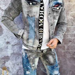 Jacheta de barbati croiala Slim Fit Mario Morato GB104 2