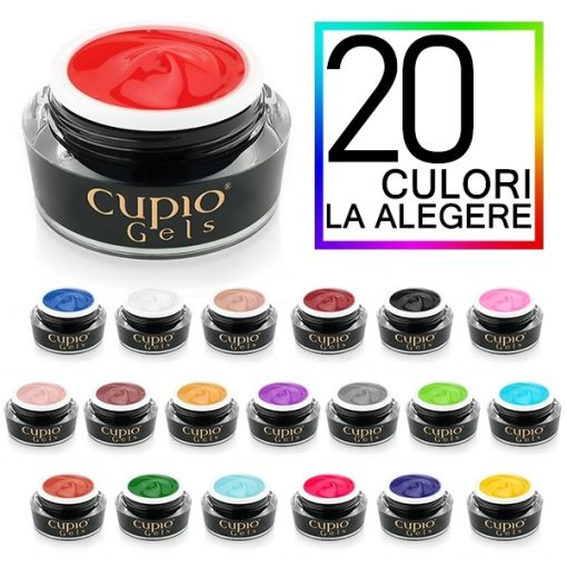 Kit manichiura 20 geluri colorate Cupio-Manichiura-Kit-uri de manichiura