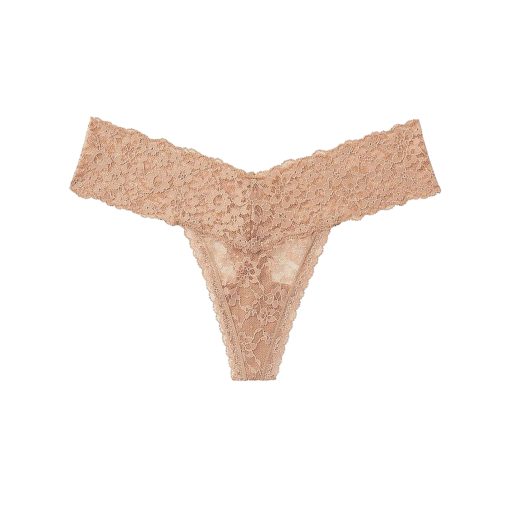 Lace-up lace thong panty m-Imbracaminte-Lenjerie intima