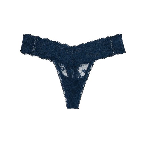 Lace-up lace thong panty s-Imbracaminte-Lenjerie intima