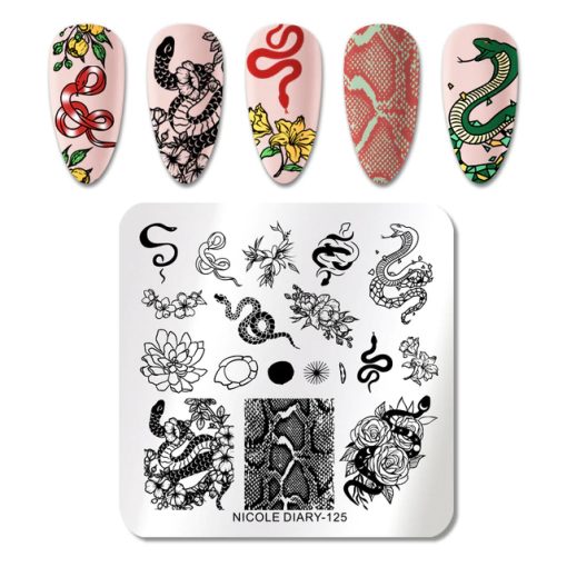 MATRITA METALICA PENTRU STAMPILA ND-125 - ND-125 - Everin.ro-NAIL ART ❤️