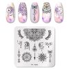 MATRITA METALICA PENTRU STAMPILA PY-F007 - PY-F007 - Everin.ro-NAIL ART ❤️
