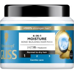 Mască de păr Schwarzkopf  Aqua Revive Hair Repair hidratanta 4 in 1 pentru par normal spre uscat - 400ml-FEMEI-