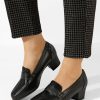 Mocasini cu toc Elidera negri-Mocasini cu toc-Mocasini cu toc