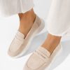 Mocasini dama Alidia bej-Mocasini Dama-Mocasini Dama