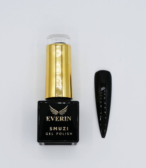 Oja semipermanenta Everin Smuzi 7ml- 08 Ultra Black - ES-08 - Everin.ro-EVERIN