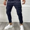 Pantaloni barbati casual bleumarin B9245 D2-1.4-Pantaloni > Pantaloni casual