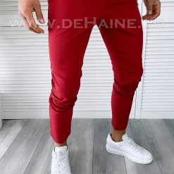 Pantaloni barbati casual regular fit rosii B1750  F3-5 /8-5 E ~-Pantaloni > Pantaloni casual