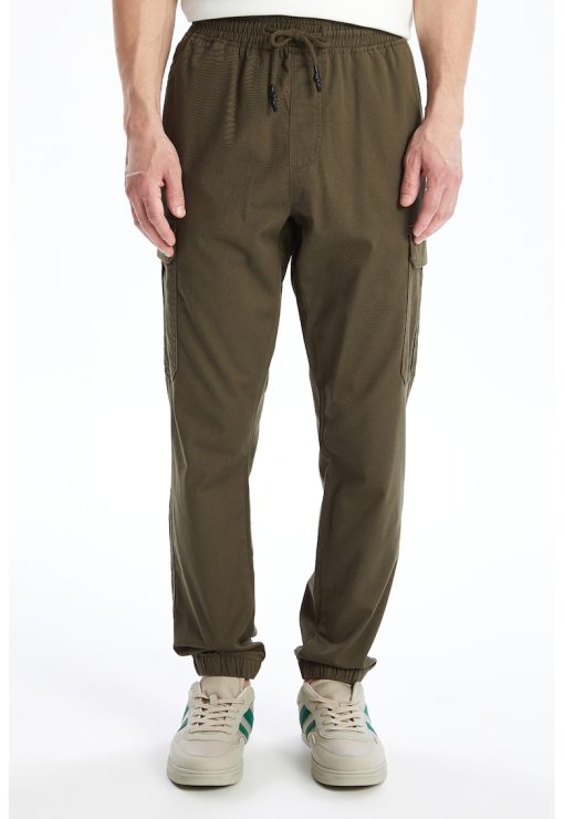 Pantaloni cargo cu snur-BARBATI-