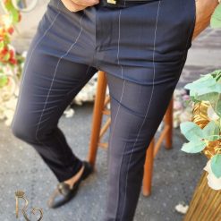 Pantaloni de barbati bleumarin