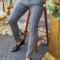 elastici si conici  - PN527-Pantaloni