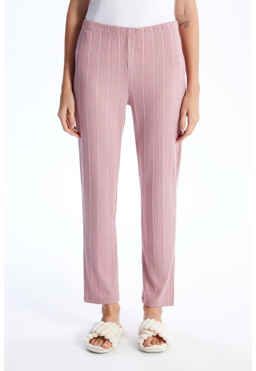 Pantaloni striati de pijama-FEMEI-