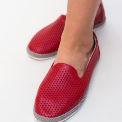 Pantofi Casual Cioline Rosii-Casual-Pantofi casual