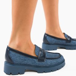 Pantofi Casual Kevi Albastri 2
